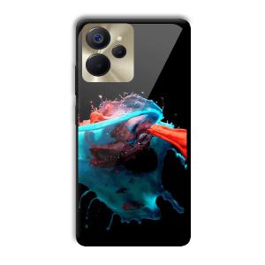 Mix of Colors Customized Printed Glass Back Cover for Realme 9i 5G