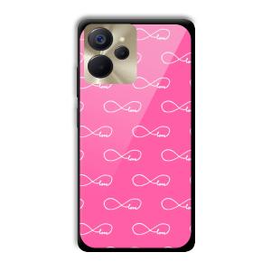 Infinite Love Customized Printed Glass Back Cover for Realme 9i 5G