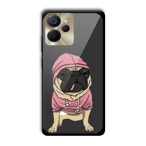 Cool Dog Customized Printed Glass Back Cover for Realme 9i 5G
