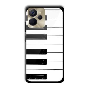 Piano Customized Printed Glass Back Cover for Realme 9i 5G