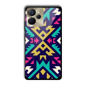 Arrows Abstract Customized Printed Glass Back Cover for Realme 9i 5G