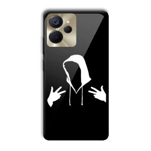 Cool Boy Customized Printed Glass Back Cover for Realme 9i 5G