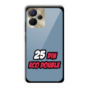 25 Din Customized Printed Glass Back Cover for Realme 9i 5G