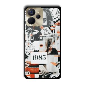 1985 Customized Printed Glass Back Cover for Realme 9i 5G