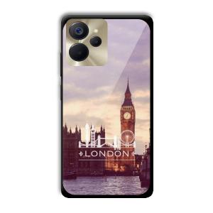 London Customized Printed Glass Back Cover for Realme 9i 5G