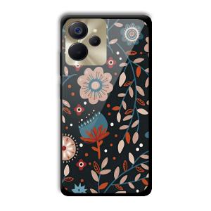 Abstract Art Customized Printed Glass Back Cover for Realme 9i 5G