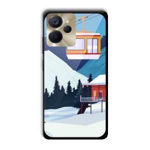 Holiday Home Customized Printed Glass Back Cover for Realme 9i 5G