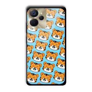 Laughing Cub Customized Printed Glass Back Cover for Realme 9i 5G