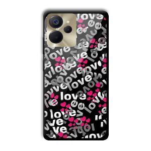 Love Customized Printed Glass Back Cover for Realme 9i 5G