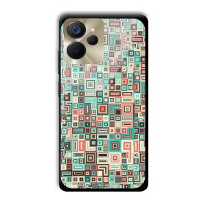 Green Maze Customized Printed Glass Back Cover for Realme 9i 5G