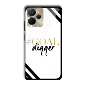Goal Digger Customized Printed Glass Back Cover for Realme 9i 5G