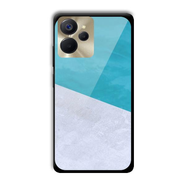Twin Color Customized Printed Glass Back Cover for Realme 9i 5G