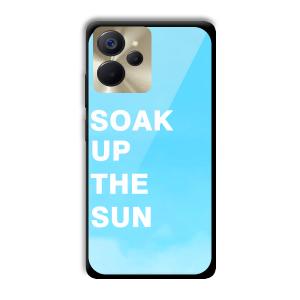 Soak Up The Sun Customized Printed Glass Back Cover for Realme 9i 5G