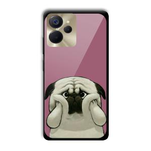 Chubby Dogo Customized Printed Glass Back Cover for Realme 9i 5G