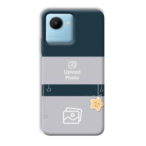 Cute Stars Customized Printed Back Cover for Realme C30s