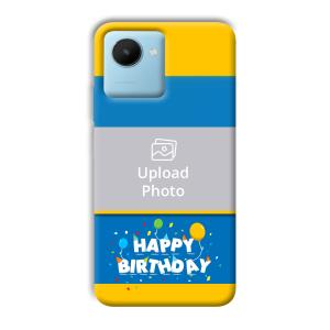 Happy Birthday Customized Printed Back Cover for Realme C30s