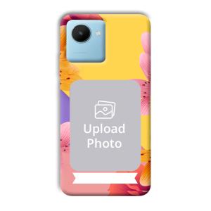 Colorful Flowers Customized Printed Back Cover for Realme C30s