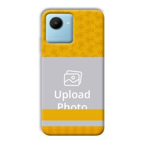 Mustard Flowers Customized Printed Back Cover for Realme C30s