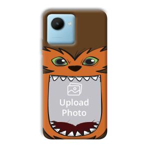 Monkey Monster Customized Printed Back Cover for Realme C30s
