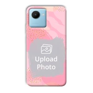 Sparkly Pink Customized Printed Back Cover for Realme C30s