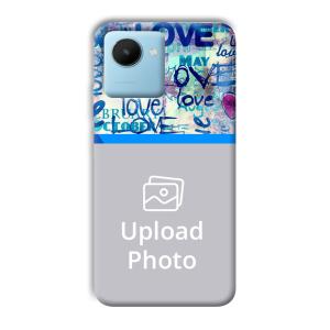 Love   Customized Printed Back Cover for Realme C30s