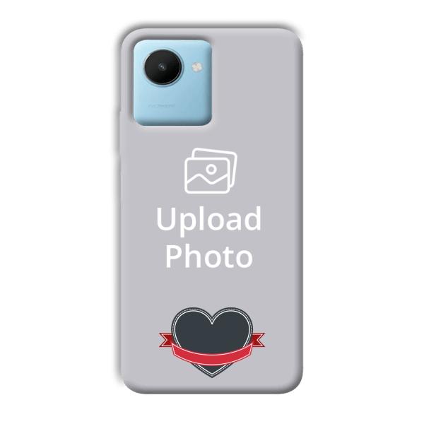 Heart Customized Printed Back Cover for Realme C30s