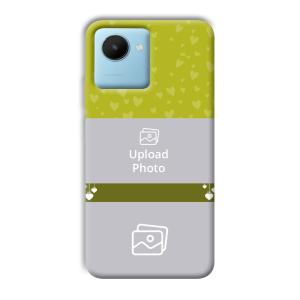 Moss Green Customized Printed Back Cover for Realme C30s