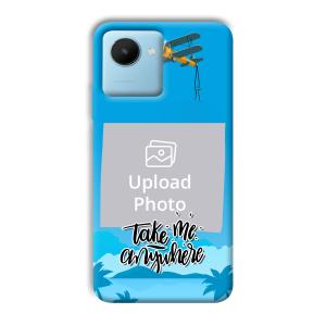 Take Me Anywhere Travel Customized Printed Back Cover for Realme C30s