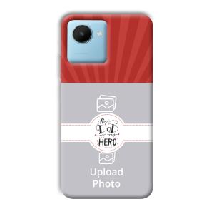 Dad  Customized Printed Back Cover for Realme C30s