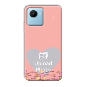 Small Hearts Customized Printed Back Cover for Realme C30s