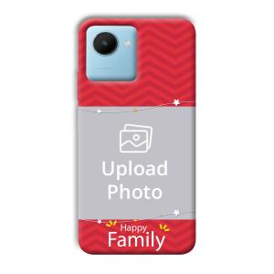 Happy Family Customized Printed Back Cover for Realme C30s