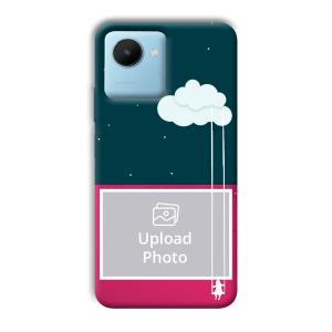 On The Clouds Customized Printed Back Cover for Realme C30s