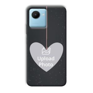 Hearts Customized Printed Back Cover for Realme C30s