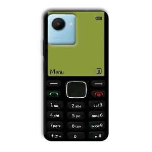 Nokia Feature Phone Customized Printed Back Cover for Realme C30s