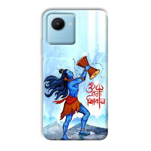 Om Namah Shivay Phone Customized Printed Back Cover for Realme C30s