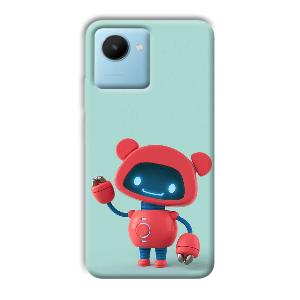 Robot Phone Customized Printed Back Cover for Realme C30s