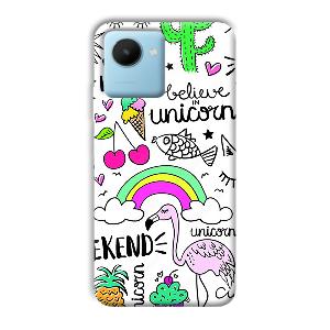 Stay Wild Phone Customized Printed Back Cover for Realme C30s