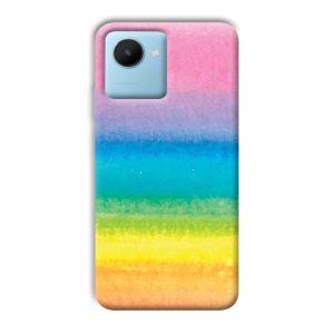 Colors Phone Customized Printed Back Cover for Realme C30s