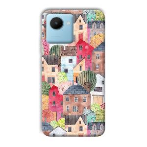 Colorful Homes Phone Customized Printed Back Cover for Realme C30s