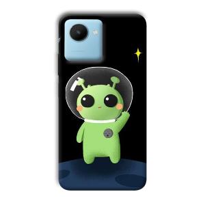 Alien Character Phone Customized Printed Back Cover for Realme C30s