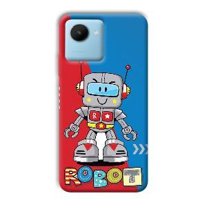 Robot Phone Customized Printed Back Cover for Realme C30s