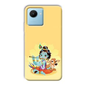 Baby Krishna Phone Customized Printed Back Cover for Realme C30s
