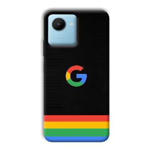 G Logo Phone Customized Printed Back Cover for Realme C30s