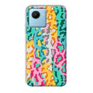 Colors Phone Customized Printed Back Cover for Realme C30s