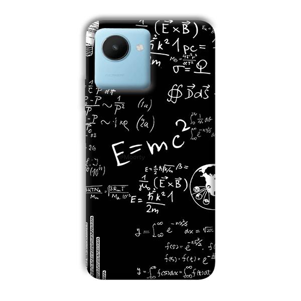 E is Equal To MC2 Phone Customized Printed Back Cover for Realme C30s