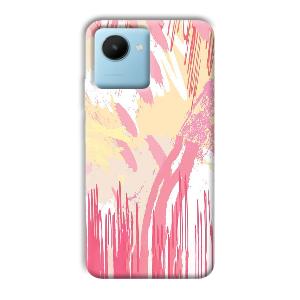 Pink Pattern Designs Phone Customized Printed Back Cover for Realme C30s