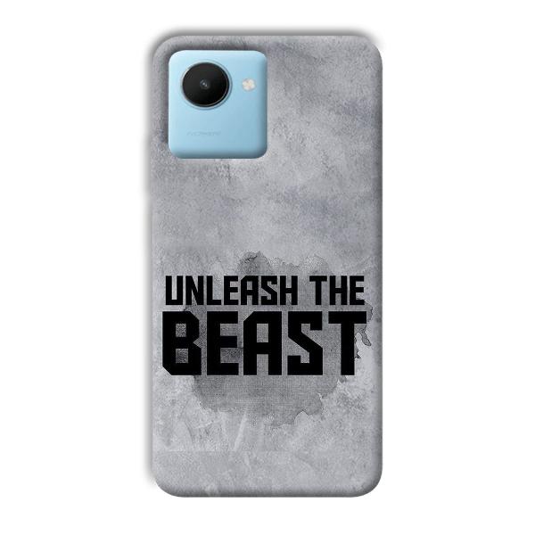 Unleash The Beast Phone Customized Printed Back Cover for Realme C30s