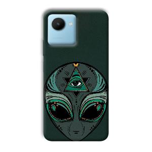 Alien Phone Customized Printed Back Cover for Realme C30s