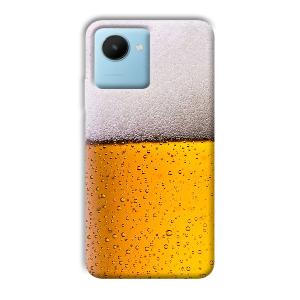 Beer Design Phone Customized Printed Back Cover for Realme C30s