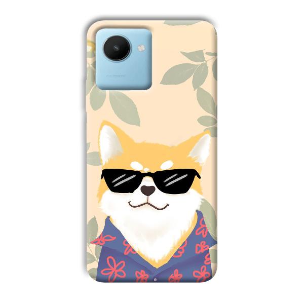 Cat Phone Customized Printed Back Cover for Realme C30s